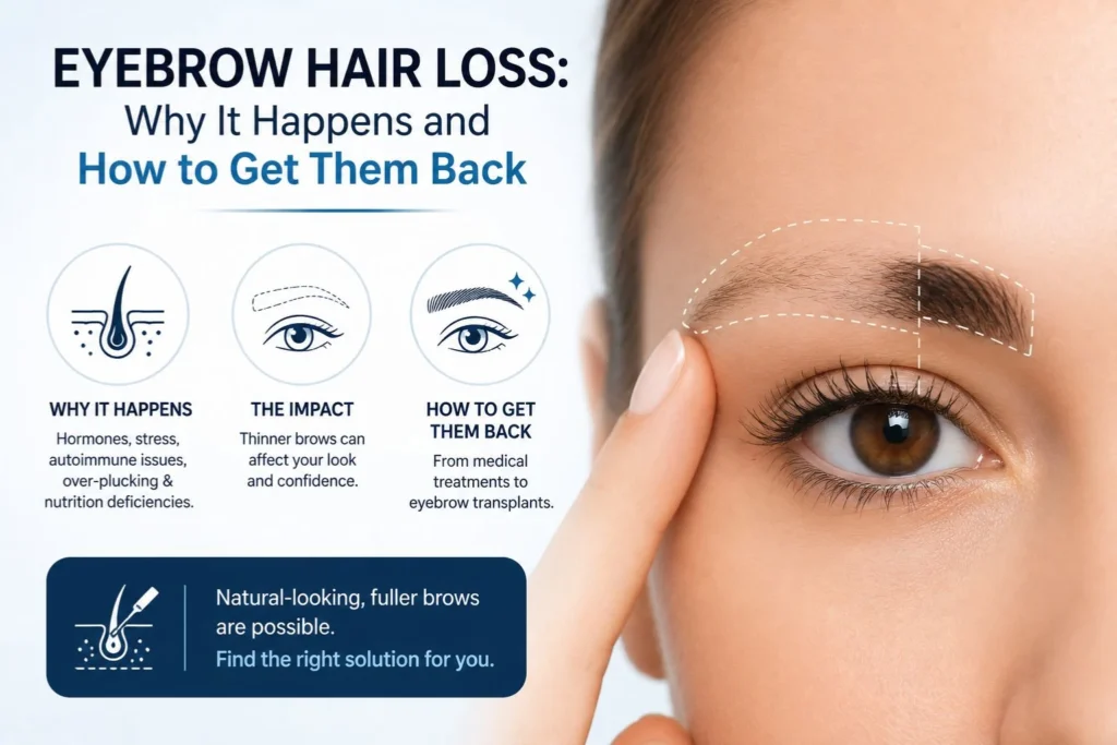 Eyebrow Hair Loss: Why It Happens and How to Get Them Back