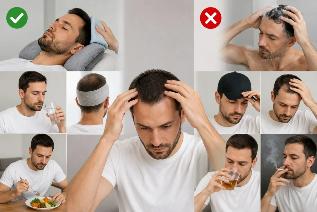 7 Do’s and Don’ts After a Hair Transplant for Faster Recovery