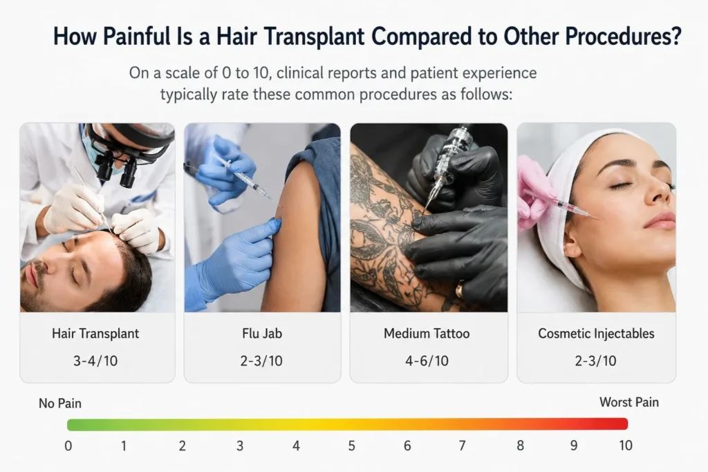 How Painful Is a Hair Transplant