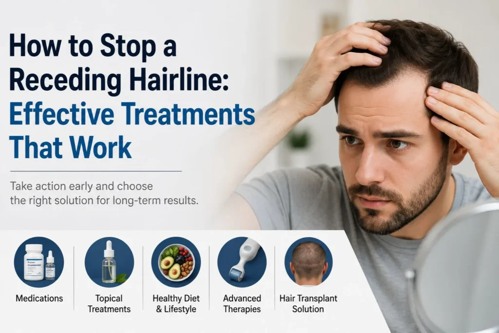 How to Stop a Receding Hairline: Effective Treatments That Work