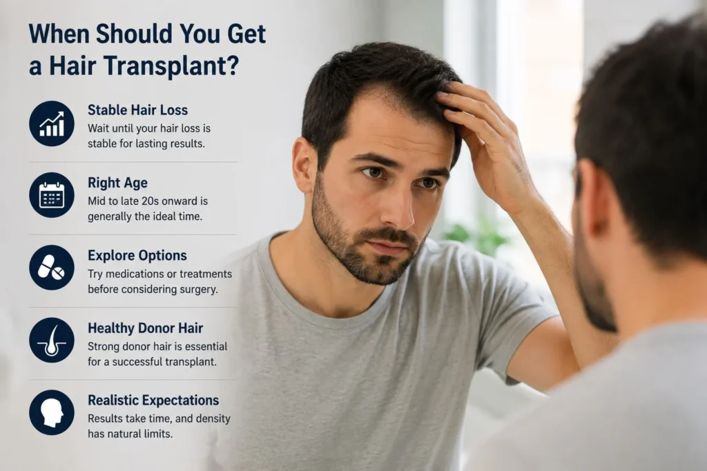 When Should You Get a Hair Transplant