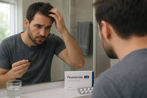 Finasteride shedding hair loss