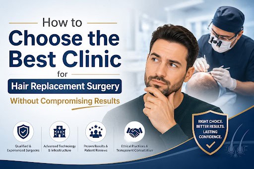 How to Choose the Best Clinic for Hair Replacement Surgery Without Compromising Results