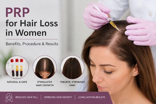 PRP for Hair Loss in Women: Benefits, Procedure & Results