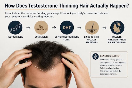 Testosterone Thinning Hair