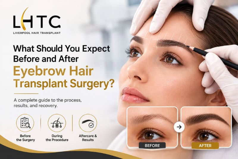 What Should You Expect Before and After Eyebrow Hair Transplant Surgery?