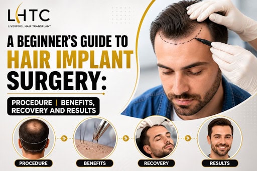 A Beginner’s Guide to Hair Implant Surgery: Procedure, Benefits, Recovery and Results
