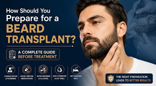 How Should You Prepare for a Beard Transplant? A Complete Guide Before Treatment